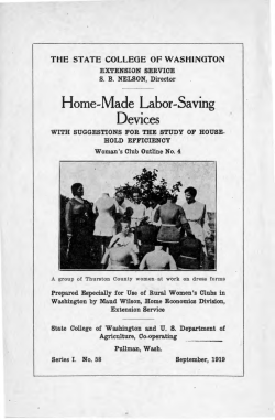 Home-Made Labor-Saving Devices