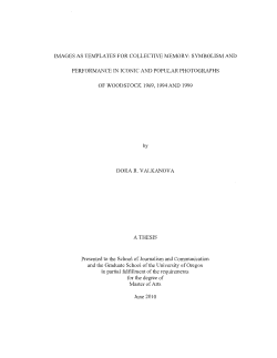 images as templates for collective memory
