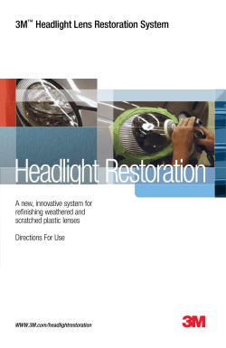 Headlight Restoration