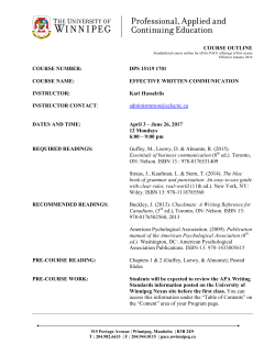 DPS 15119 1701 Effective Written Communication