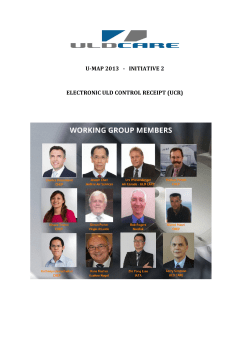 eUCR Working Group Update