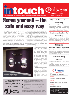 Intouch 31 - Bolsover District Council