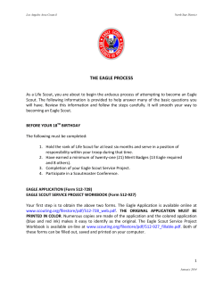 the eagle process - North Star District Website