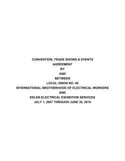 edlen electrical exhibition services