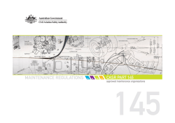 part145_slides - Civil Aviation Safety Authority