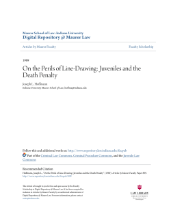 On the Perils of Line-Drawing - Digital Repository @ Maurer Law