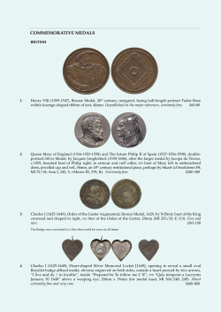 COMMEMORATIVE MEDALS