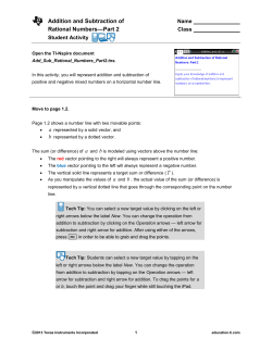 Student Activity PDF - TI Education