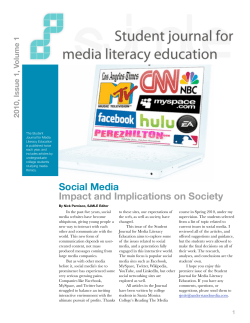 Social Media Impact and Implications on Society