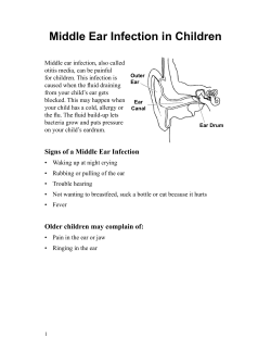 Middle Ear Infection in Children - Spanish