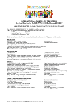 - International School Aberdeen