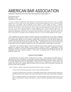 Opinion 88-356 - American Bar Association