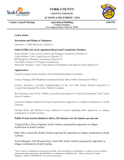 County Council - York County Government