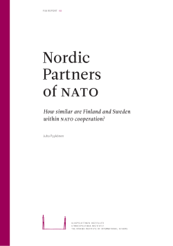 Nordic Partners of NATO - Ulkopoliittinen instituutti