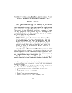 The New Star Chamber: The New Jersey Family Court and the