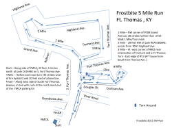 Frostbite 5 Mile Run Ft. Thomas , KY