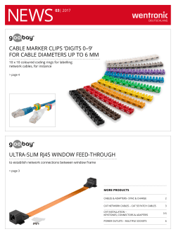 cable marker clips `digits 0&ndash;9` for cable diameters up to 6