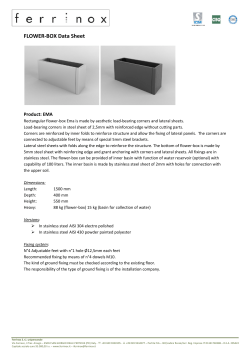 FLOWER-BOX Data Sheet