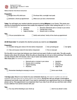 MAB Discharge Instructions in English