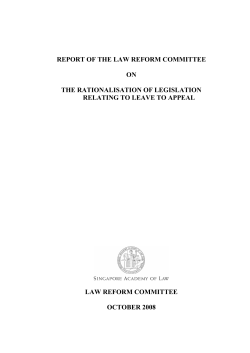 LRC report leave to appeal (FINAL)