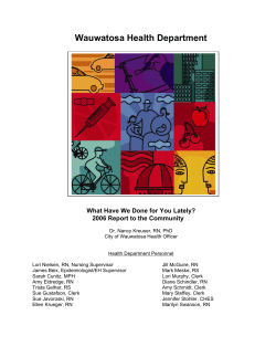 Wauwatosa Health Department