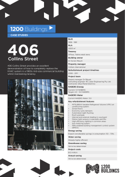 1200 Buildings case study: 406 Collins Street