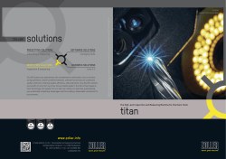 The High-end Inspection and Measuring Machine for Precision Tools