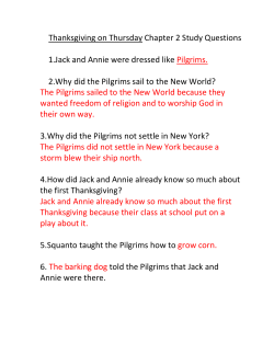 Thanksgiving on Thursday Chapter 2 Study Questions 1.Jack and