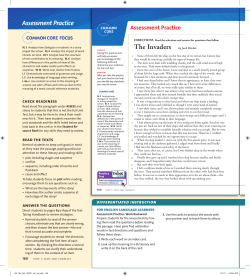 Assessment Practice - Rochester Community Schools