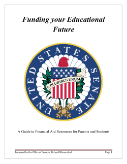 Funding your Educational Future