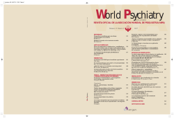 World Psychiatry - World Psychiatric Association