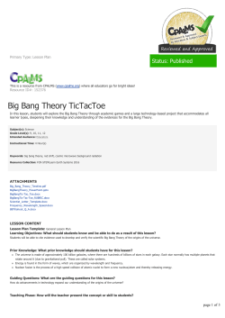 Big Bang Theory TicTacToe