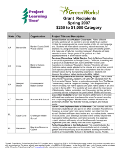 2005 GreenWorks - Project Learning Tree