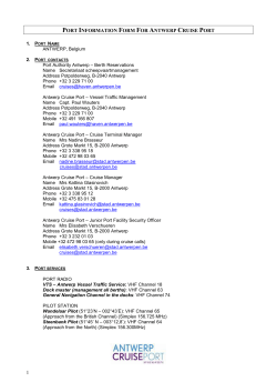 Port Information Form