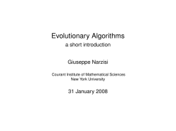 Lecture 3 - Courant Institute of Mathematical Sciences