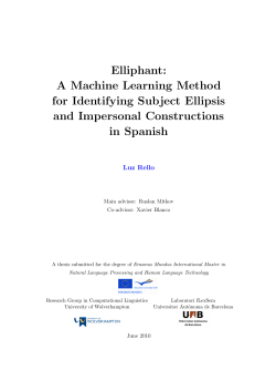 Elliphant: A Machine Learning Method for Identifying