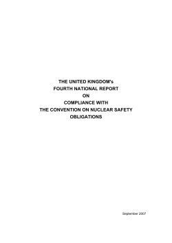 THE UNITED KINGDOM`s FOURTH NATIONAL REPORT ON