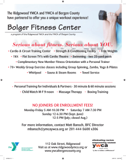Bolger Fitness Center