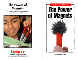 The Power of Magnets