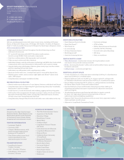 Fact Sheet - Hyatt Regency Long Beach