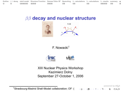 decay and nuclear structure eserved@d = *@let@token width=1.2
