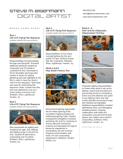 breakdown sheet - Steve Eisenmann`s