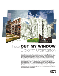 Exploring Urbanization - Interactive