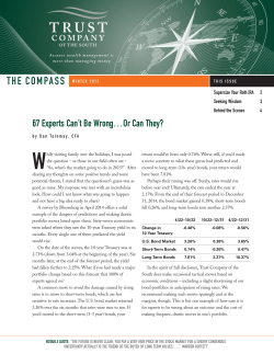 THE COMPASS WINTER 2015 - Trust Company Of The South