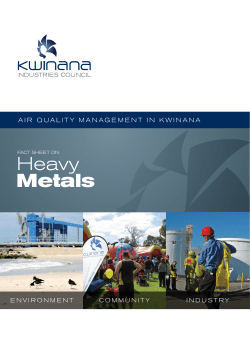 Heavy Metal - Kwinana Industries Council