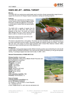 HAES 400 JET Factsheet