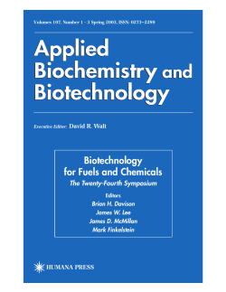 for Fuels and Chemicals