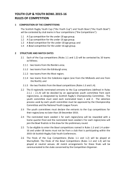 Rules of the Competition