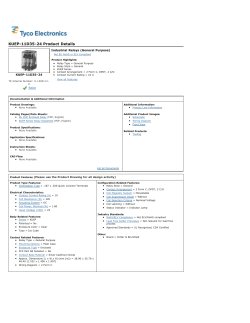 KUEP-11D35-24 Product Details - Tyco Electronics