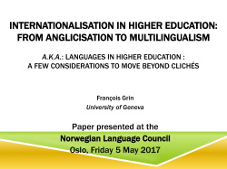 Is `diversity` an operational concept for language policy?